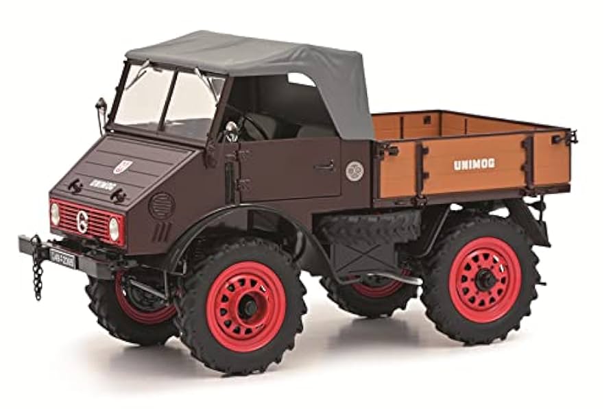 Amazon | シュコー 1/18 ベンツ ウニモグ U401 | ミニカー・ダイ